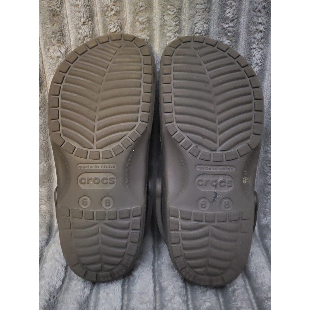 Crocs Brown Classic With Charms. Charms Are Removable Size 6 - Picture 9 of 9
